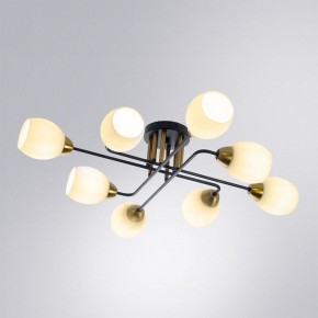 Потолочная люстра Arte Lamp Andrea A8141PL-8BK в Каменске-Уральском - kamensk-uralskiy.ok-mebel.com | фото 2