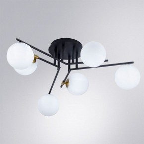 Потолочная люстра Arte Lamp Gemini A2243PL-6BK в Каменске-Уральском - kamensk-uralskiy.ok-mebel.com | фото 2