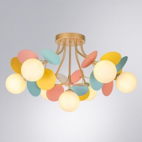 Потолочная люстра Arte Lamp Peacock A1369PL-7MD в Каменске-Уральском - kamensk-uralskiy.ok-mebel.com | фото 2