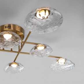 Потолочная люстра Eurosvet Ripple 50389 LED латунь в Каменске-Уральском - kamensk-uralskiy.ok-mebel.com | фото 6