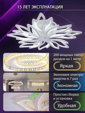 Потолочная люстра Natali Kovaltseva RIF LED LAMPS 81118/6C в Каменске-Уральском - kamensk-uralskiy.ok-mebel.com | фото 5
