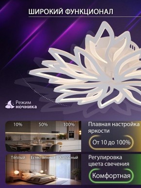 Потолочная люстра Natali Kovaltseva RIF LED LAMPS 81118/6C в Каменске-Уральском - kamensk-uralskiy.ok-mebel.com | фото 6