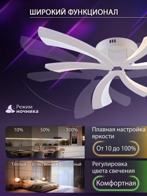 Потолочная люстра Natali Kovaltseva VIO LED LAMPS 81453 в Каменске-Уральском - kamensk-uralskiy.ok-mebel.com | фото 6