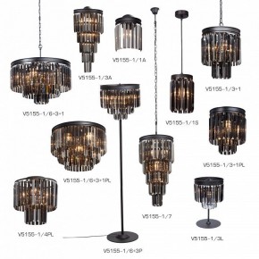 Потолочная люстра Vitaluce V5155 V5155-1/4PL в Каменске-Уральском - kamensk-uralskiy.ok-mebel.com | фото 5