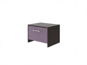 PROxSON Тумба Varna (ЛДСП Кантербери+ткань Дуб Кантербери/Ultra Сливовый) 51x40 в Каменске-Уральском - kamensk-uralskiy.ok-mebel.com | фото