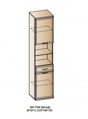 ШК-1048 (Шкаф) в Каменске-Уральском - kamensk-uralskiy.ok-mebel.com | фото