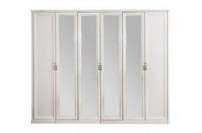 Шкаф 6-ти ств (2+2+2) с зеркалами Мишель (комплект) в Каменске-Уральском - kamensk-uralskiy.ok-mebel.com | фото 2