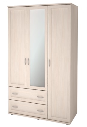 Шкаф для одежды 3-х дверный Ника-Люкс 18 в Каменске-Уральском - kamensk-uralskiy.ok-mebel.com | фото