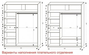 Шкаф-купе 1800 серии SOFT D8+D2+B2+PL4 (2 ящика+F обр.штанга) профиль «Графит» в Каменске-Уральском - kamensk-uralskiy.ok-mebel.com | фото 7