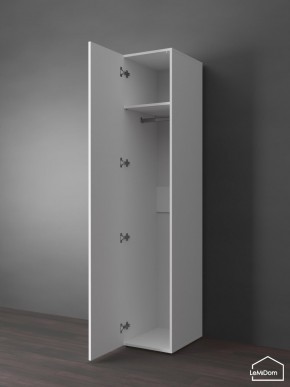 Шкаф Linnea MHR-1PO 2050х400х510 (Белый-М 11.1.2) в Каменске-Уральском - kamensk-uralskiy.ok-mebel.com | фото 4