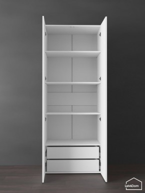 Шкаф Linnea MHR-2PO-4 2050х800х510 (Белый-М 11.1.2) в Каменске-Уральском - kamensk-uralskiy.ok-mebel.com | фото 5