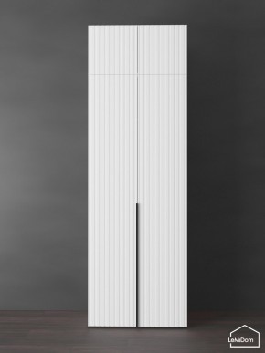 Шкаф с антресолью Linnea MHR-2A-1 2450х800х510 (Белый-М 11.1.2) в Каменске-Уральском - kamensk-uralskiy.ok-mebel.com | фото 4