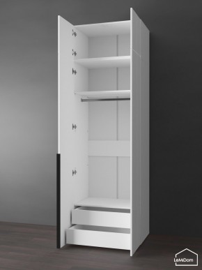 Шкаф с антресолью Linnea MHR-2A-3 2450х800х510 (Белый-М 11.1.1) в Каменске-Уральском - kamensk-uralskiy.ok-mebel.com | фото 5