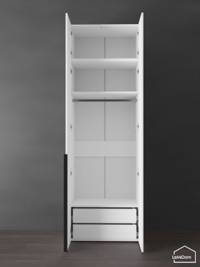 Шкаф с антресолью Linnea MHR-2A-3 2450х800х510 (Белый-М 11.1.1) в Каменске-Уральском - kamensk-uralskiy.ok-mebel.com | фото 6