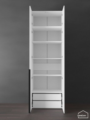 Шкаф с антресолью Linnea MHR-2A-4 2450х800х510 (Белый-М 11.1.1) в Каменске-Уральском - kamensk-uralskiy.ok-mebel.com | фото 6