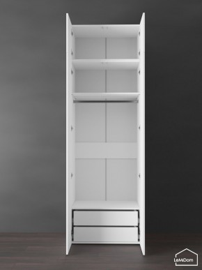 Шкаф с антресолью Linnea MHR-2POA-3 2450х800х510 (Белый-М 11.1.1) в Каменске-Уральском - kamensk-uralskiy.ok-mebel.com | фото 5