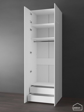 Шкаф с антресолью Linnea MHR-2POA-3 2450х800х510 (Белый-М 11.1.2) в Каменске-Уральском - kamensk-uralskiy.ok-mebel.com | фото 6