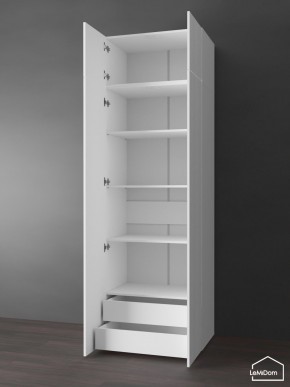 Шкаф с антресолью Linnea MHR-2POA-4 2450х800х510 (Белый-М 11.1.1) в Каменске-Уральском - kamensk-uralskiy.ok-mebel.com | фото 5