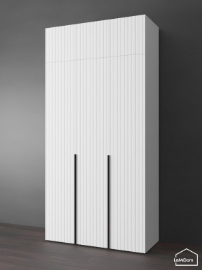Шкаф с антресолью Linnea MHR-3A-2 2450х1200х510 (Белый-М 11.1.1) в Каменске-Уральском - kamensk-uralskiy.ok-mebel.com | фото