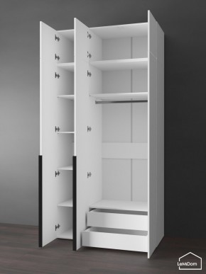 Шкаф с антресолью Linnea MHR-3A-2 2450х1200х510 (Белый-М 11.1.1) в Каменске-Уральском - kamensk-uralskiy.ok-mebel.com | фото 5