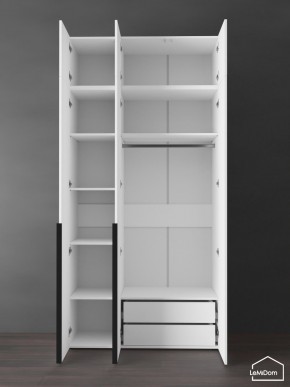 Шкаф с антресолью Linnea MHR-3A-2 2450х1200х510 (Белый-М 11.1.2) в Каменске-Уральском - kamensk-uralskiy.ok-mebel.com | фото 6