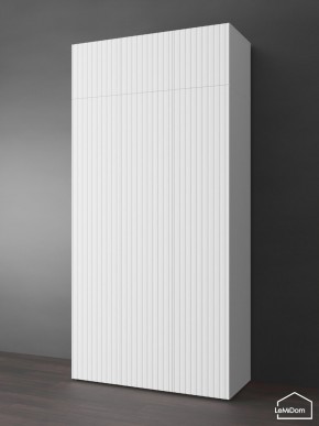Шкаф с антресолью Linnea MHR-3POA-1 2450х1200х510 (Белый-М 11.1.2) в Каменске-Уральском - kamensk-uralskiy.ok-mebel.com | фото
