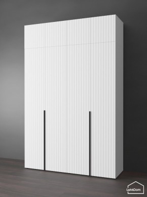 Шкаф с антресолью Linnea MHR-4A-1 2450х1600х510 (Белый-М 11.1.1) в Каменске-Уральском - kamensk-uralskiy.ok-mebel.com | фото