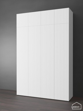 Шкаф с антресолью Linnea MHR-4POA-2 2450х1600х510 (Белый-М 11.1.1) в Каменске-Уральском - kamensk-uralskiy.ok-mebel.com | фото