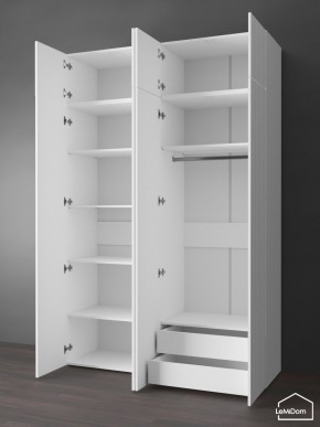 Шкаф с антресолью Linnea MHR-4POA-2 2450х1600х510 (Белый-М 11.1.2) в Каменске-Уральском - kamensk-uralskiy.ok-mebel.com | фото 6