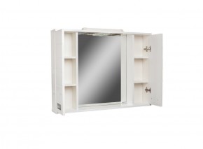 Шкаф-зеркало Cube 90 Эл. Домино (DC5012HZ) в Каменске-Уральском - kamensk-uralskiy.ok-mebel.com | фото 3