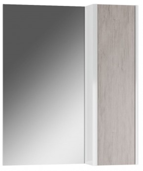 Шкаф-зеркало Uno 60 Дуб серый левый/правый Домино (DU1503HZ) в Каменске-Уральском - kamensk-uralskiy.ok-mebel.com | фото
