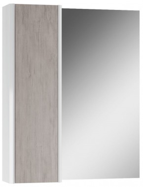 Шкаф-зеркало Uno 60 Дуб серый левый/правый Домино (DU1503HZ) в Каменске-Уральском - kamensk-uralskiy.ok-mebel.com | фото 2