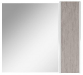Шкаф-зеркало Uno 80 Дуб серый левый/правый Домино (DU1504HZ) в Каменске-Уральском - kamensk-uralskiy.ok-mebel.com | фото 5