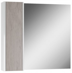 Шкаф-зеркало Uno 80 Дуб серый левый/правый Домино (DU1504HZ) в Каменске-Уральском - kamensk-uralskiy.ok-mebel.com | фото 6