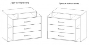 Спальный гарнитур Юнона (вариант-2) в Каменске-Уральском - kamensk-uralskiy.ok-mebel.com | фото 4