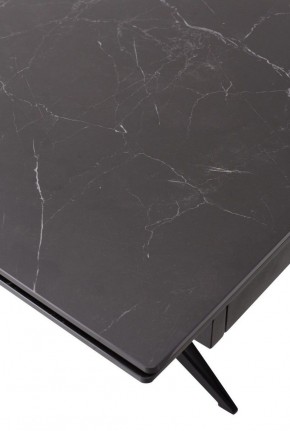 Стол FORIO 160 MATT BLACK MARBLE SOLID CERAMIC / BLACK, ®DISAUR в Каменске-Уральском - kamensk-uralskiy.ok-mebel.com | фото 9