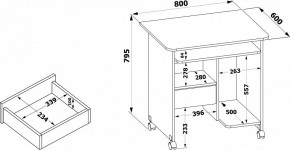 Стол компьютерный КСТ-10.1 в Каменске-Уральском - kamensk-uralskiy.ok-mebel.com | фото 4