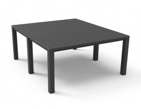 Стол раскладной Джули (Julie Double table 2 configurations) Графит в Каменске-Уральском - kamensk-uralskiy.ok-mebel.com | фото 3