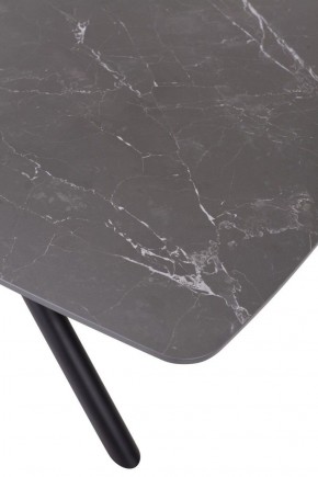 Стол RIVOLI 140 MATT BLACK MARBLE SOLID CERAMIC / BLACK, ®DISAUR в Каменске-Уральском - kamensk-uralskiy.ok-mebel.com | фото 10