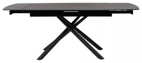 Стол RIVOLI 140 MATT BLACK MARBLE SOLID CERAMIC / BLACK, ®DISAUR в Каменске-Уральском - kamensk-uralskiy.ok-mebel.com | фото 2