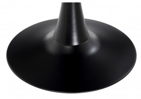 Стол стеклянный Tulip 90x74 black glass в Каменске-Уральском - kamensk-uralskiy.ok-mebel.com | фото 3