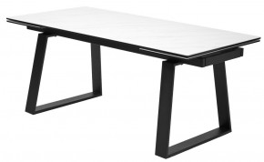 Стол VASTO 180 MARBLES KL-99 Белый мрамор матовый, итальянская керамика/ черный каркас, ®DISAUR в Каменске-Уральском - kamensk-uralskiy.ok-mebel.com | фото 4