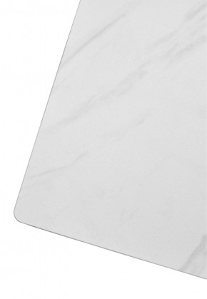 Стол VASTO 180 MARBLES KL-99 Белый мрамор матовый, итальянская керамика/ черный каркас, ®DISAUR в Каменске-Уральском - kamensk-uralskiy.ok-mebel.com | фото 7