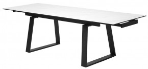 Стол VASTO 180 MARBLES KL-99 Белый мрамор матовый, итальянская керамика/ черный каркас, ®DISAUR в Каменске-Уральском - kamensk-uralskiy.ok-mebel.com | фото 9