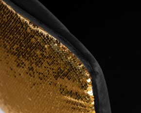 Стул барный DOBRIN DARCY GOLD SHINY, черный велюр с золотыми пайетками в Каменске-Уральском - kamensk-uralskiy.ok-mebel.com | фото 8