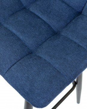 Стул барный DOBRIN NICOLE, черные матовые ножки, синяя ткань (UF860-14B) в Каменске-Уральском - kamensk-uralskiy.ok-mebel.com | фото 8