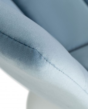 Стул барный DOBRIN TAILOR WHITE, пудрово-голубой велюр (MJ9-74) в Каменске-Уральском - kamensk-uralskiy.ok-mebel.com | фото 10