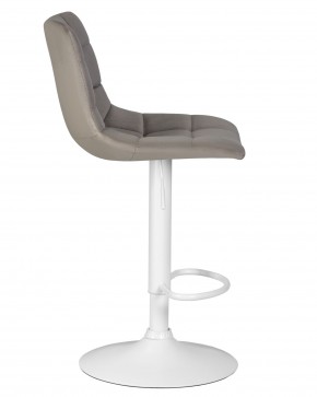 Стул барный DOBRIN TAILOR WHITE, серый велюр (MJ9-75) в Каменске-Уральском - kamensk-uralskiy.ok-mebel.com | фото 3