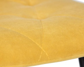Стул обеденный DOBRIN CHILLY ROMBO, Горчичный Simple 15, основание черное в Каменске-Уральском - kamensk-uralskiy.ok-mebel.com | фото 10