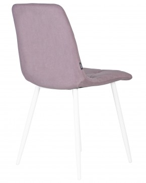 Стул обеденный DOBRIN CHILLY ROMBO, Лавандовый Simple 48, основание белый в Каменске-Уральском - kamensk-uralskiy.ok-mebel.com | фото 4